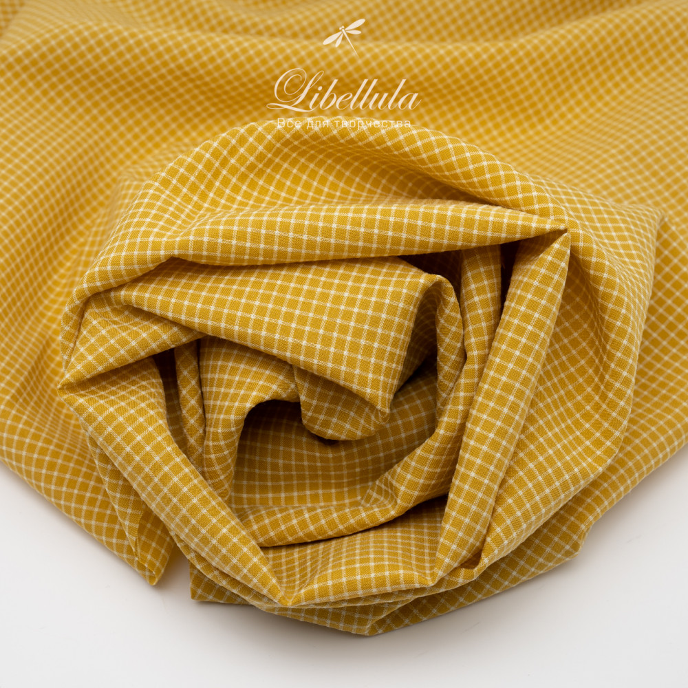 ткань в мелкую клетку